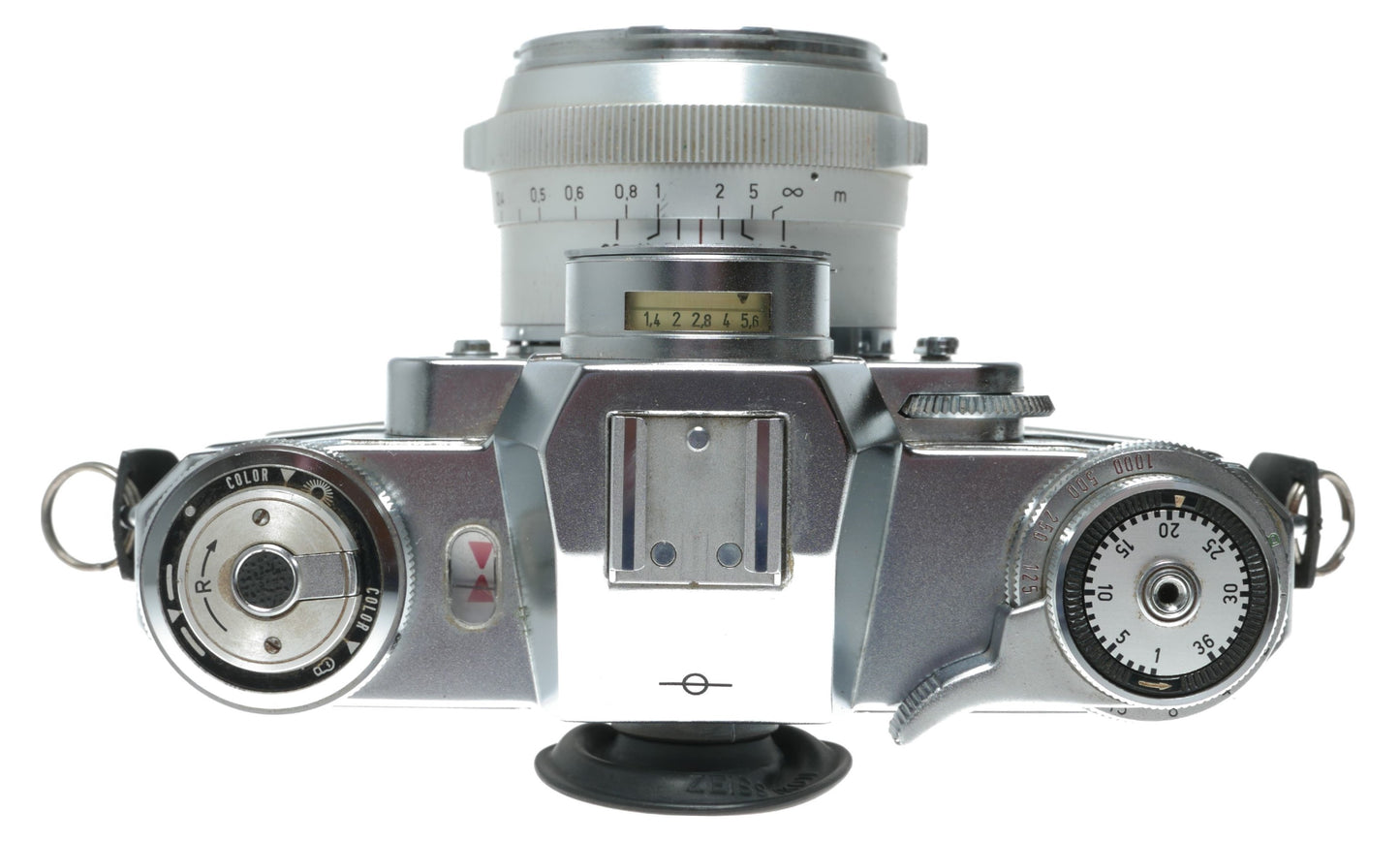 Zeiss Ikon Contarex Bullseye SLR film camera Distagon Sonnar Planar