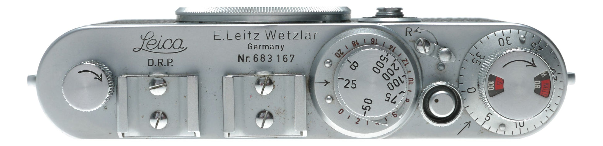 Leica If 35mm film camera for special use scientific wide-angle tele photography