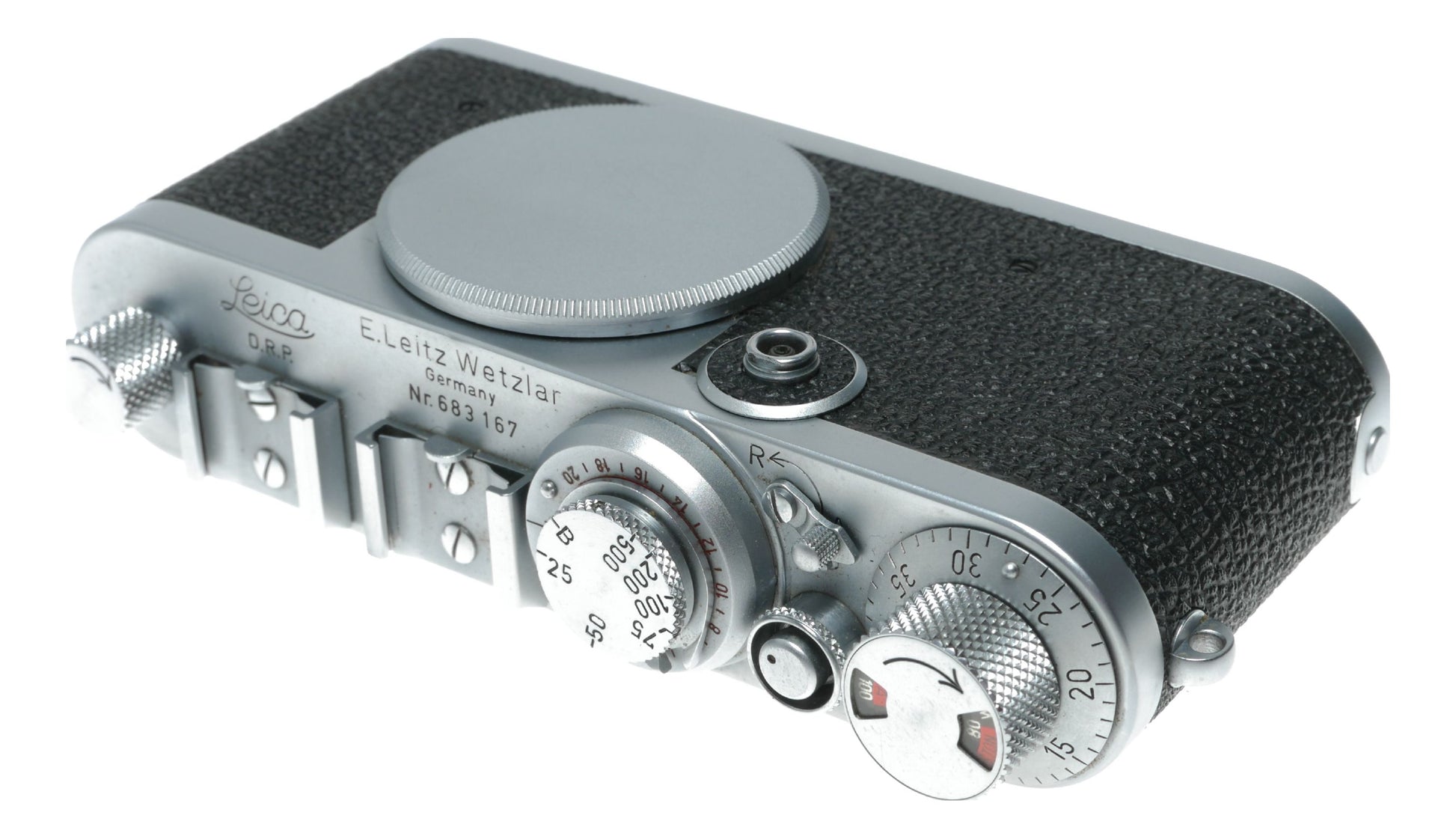 Leica If 35mm film camera for special use scientific wide-angle tele photography