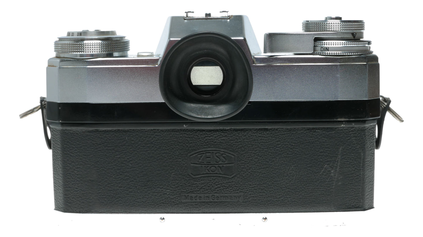 Zeiss Ikon Contarex Bullseye SLR film camera Distagon Sonnar Planar