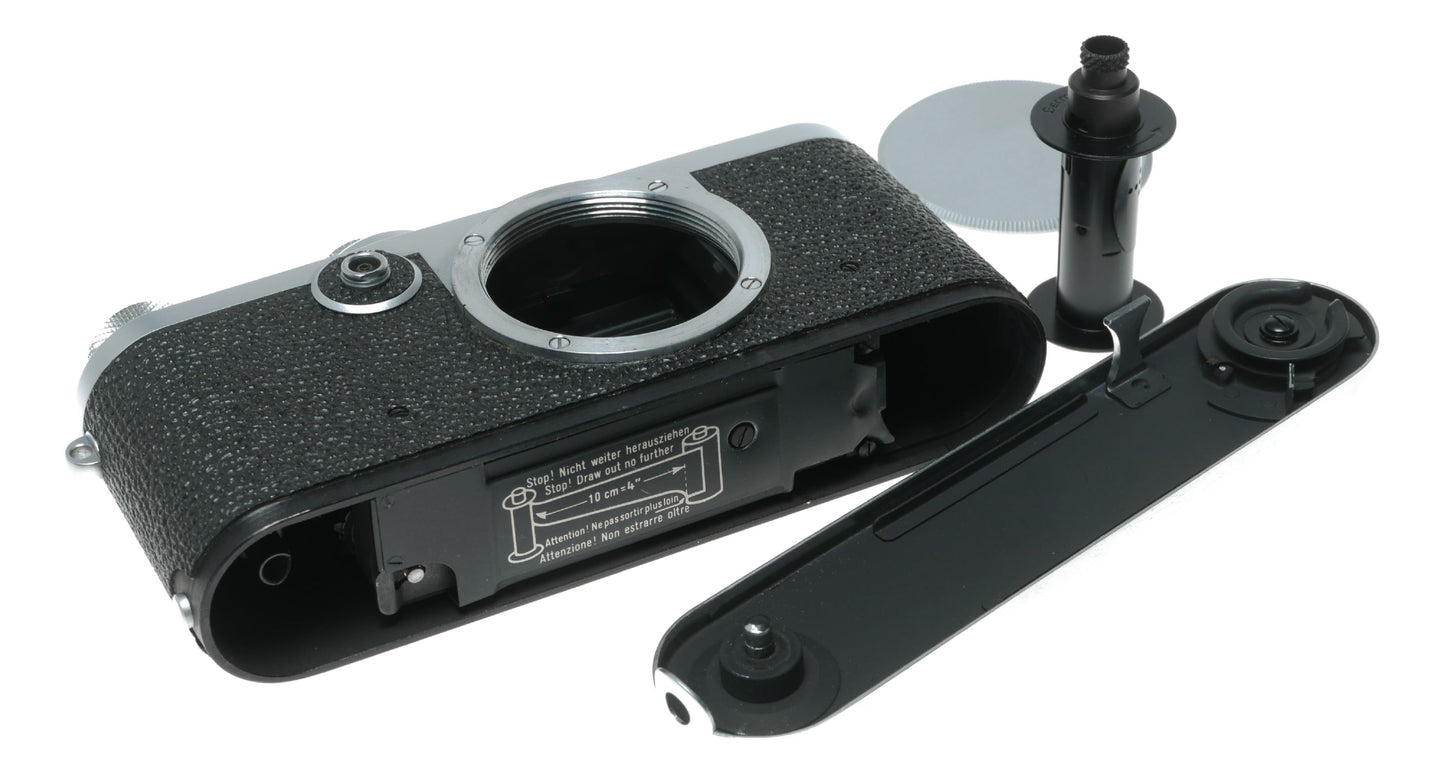 Leica If 35mm film camera for special use scientific wide-angle tele photography