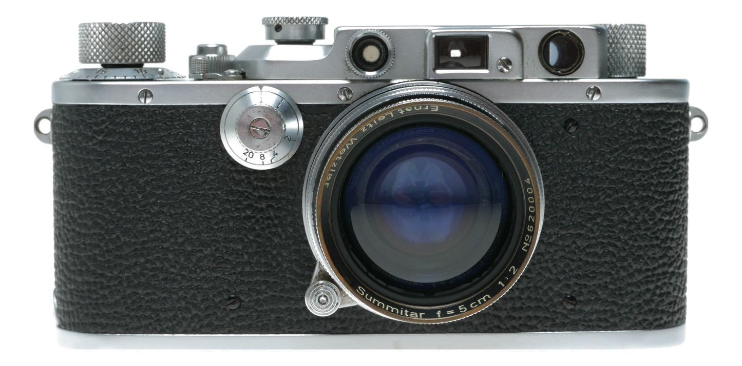 Leica IIIa first serial number 303301 RF camera Summitar 1:2 f=5cm