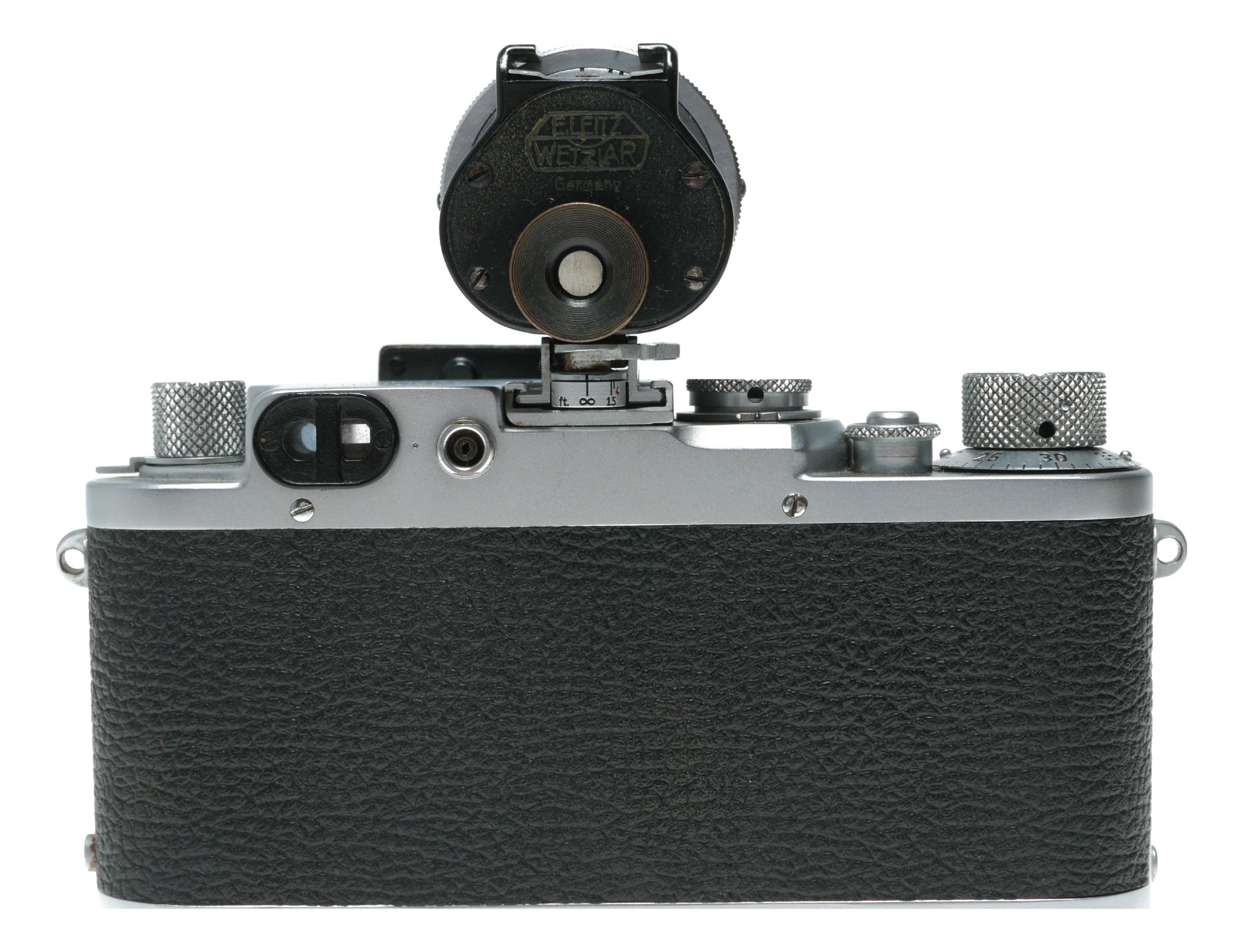Leica IIIf 35mm RF camera body VIOOH Leitz Universal viewfinder close focus