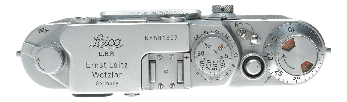 Leica IIIf 35mm RF camera body VIOOH Leitz Universal viewfinder close focus