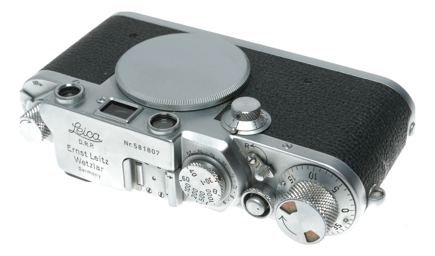 Leica IIIf 35mm RF camera body VIOOH Leitz Universal viewfinder close focus