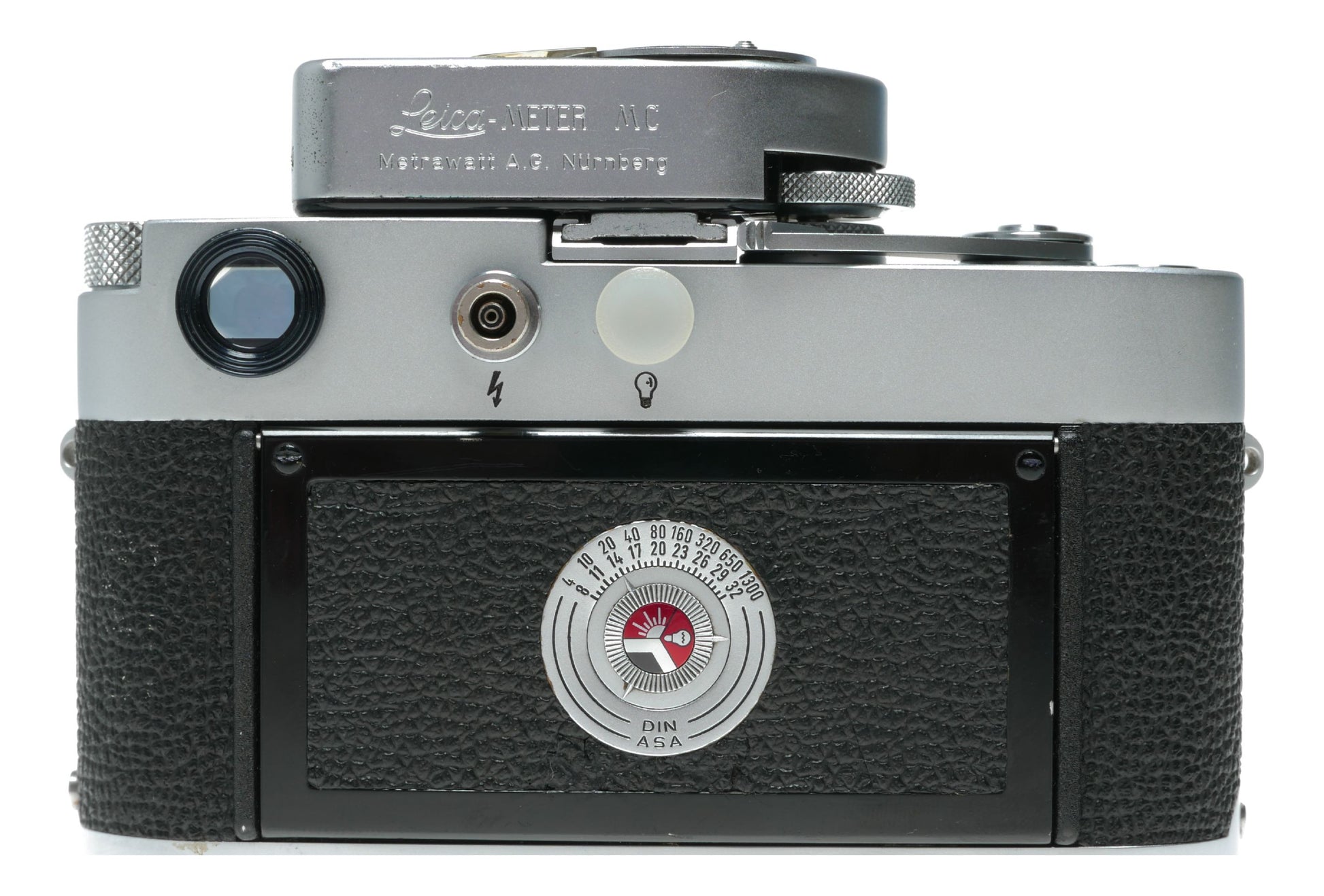Leica M3 35mm RF film camera Summicron f=5cm 1:2 lens Meter MC filters half case