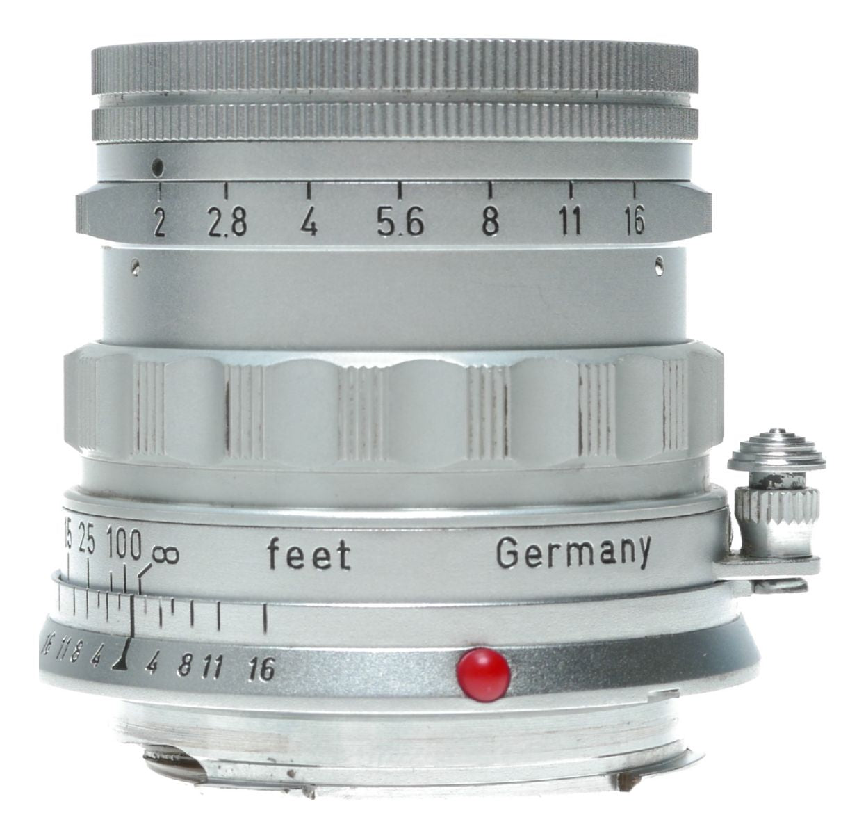 Leica M3 35mm RF film camera Summicron f=5cm 1:2 lens Meter MC filters half case
