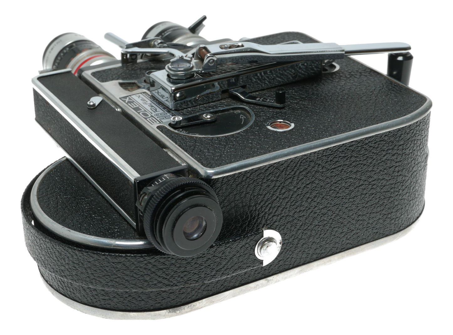 Bolex H8 Reflex 8mm vintage movie camera Kern Macro-Switar RX lenses manual