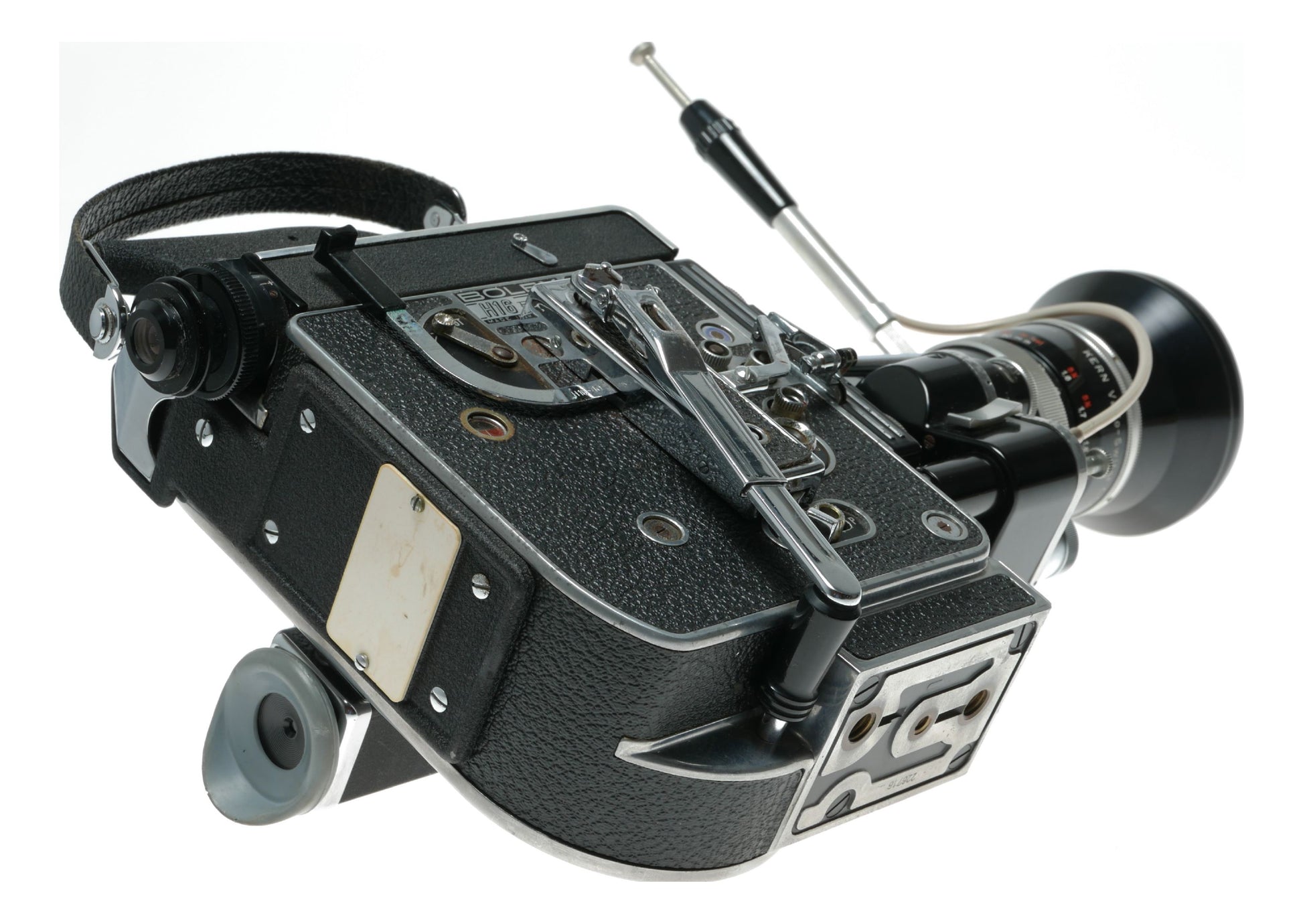 Bolex H16 Reflex Rex 5 16mm film cine camera Switar 1:1.9 f=16-100mm