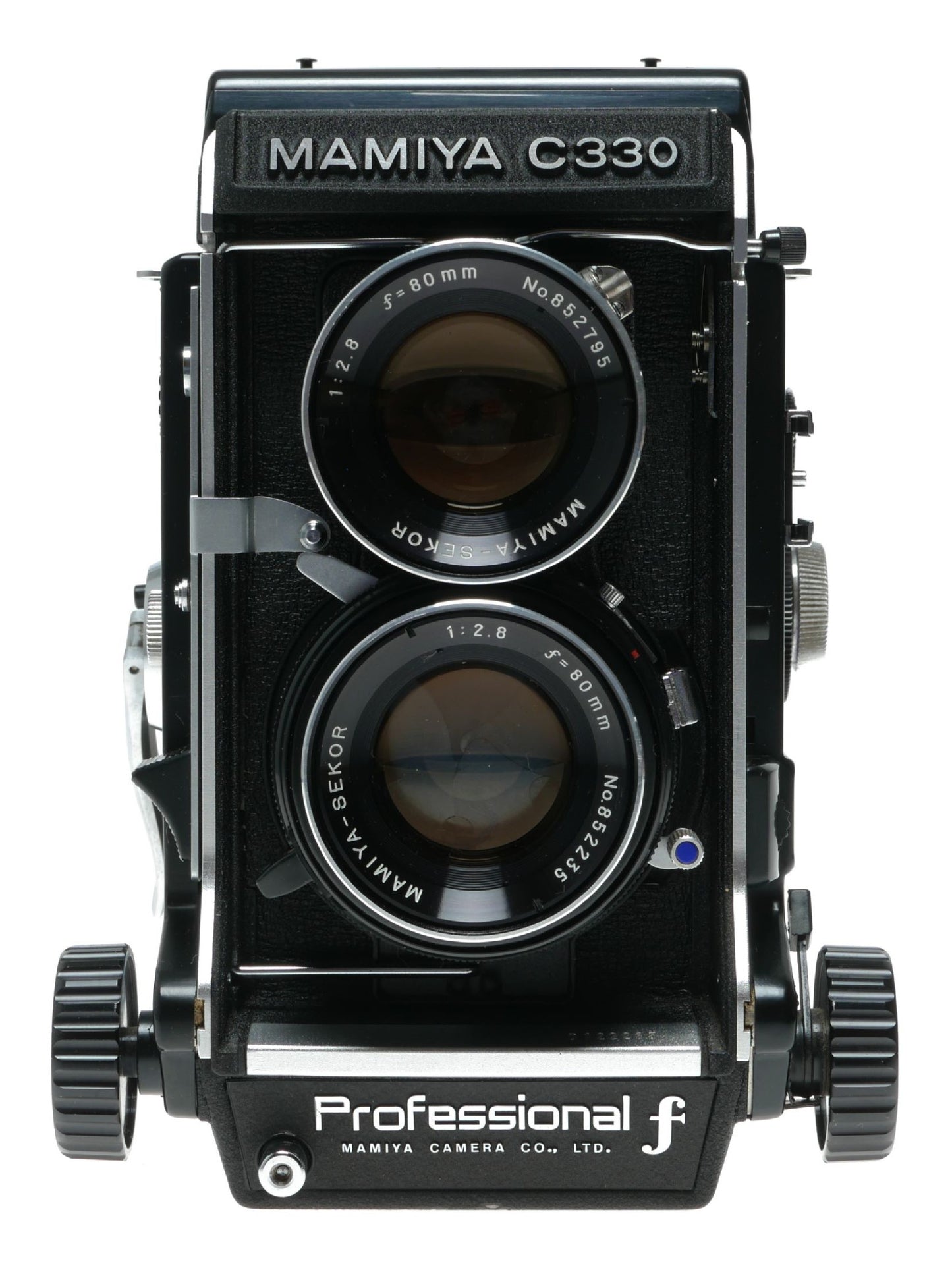 Mamiya C330 Pro f Blue Dot TLR film camera Sekor 1:2.8 f=80mm in box