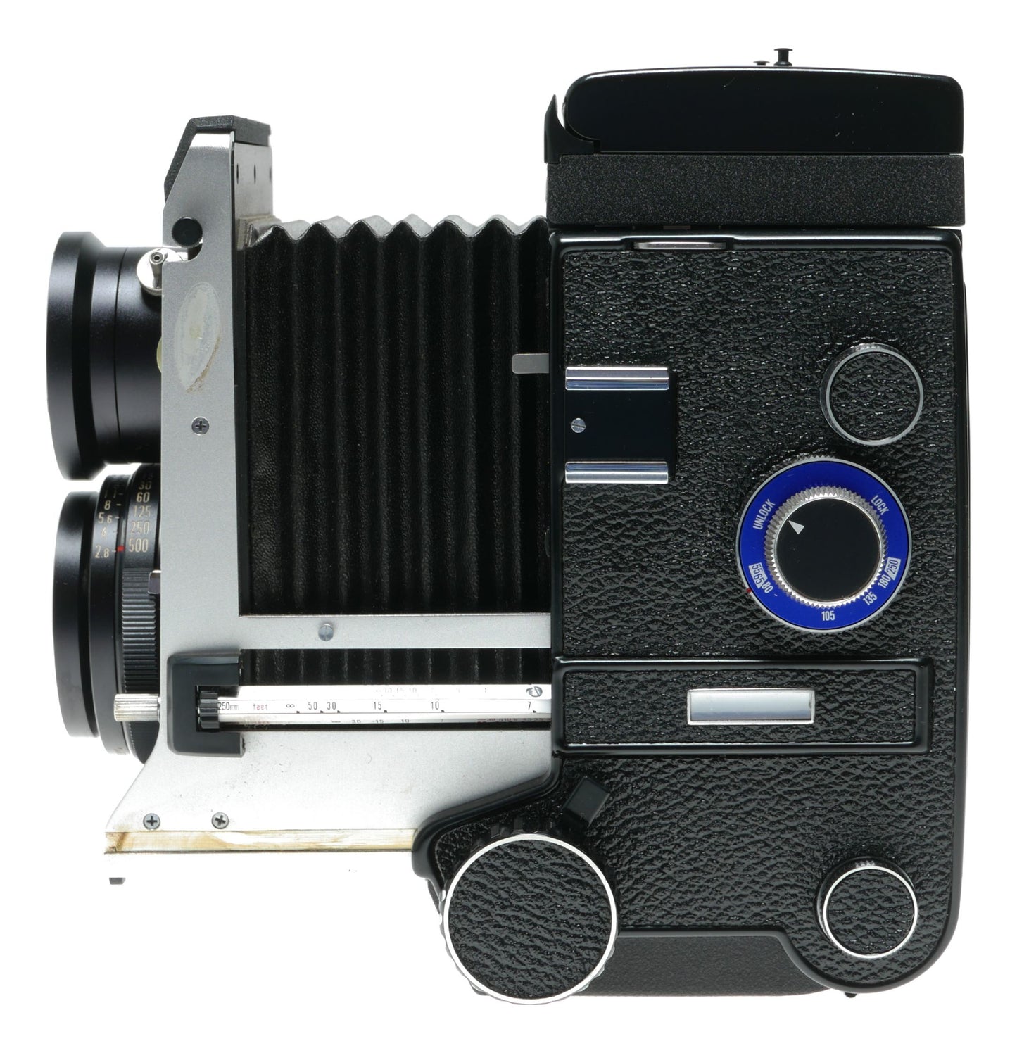Mamiya C330 Pro f Blue Dot TLR film camera Sekor 1:2.8 f=80mm in box