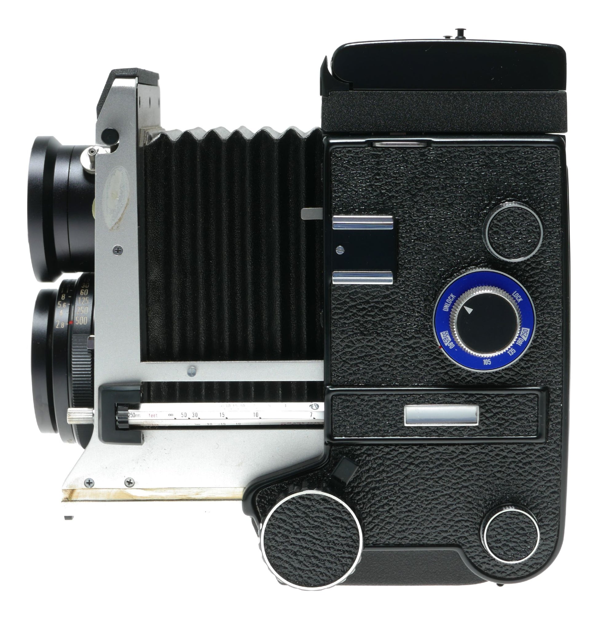 Mamiya C330 Pro f Blue Dot TLR film camera Sekor 1:2.8 f=80mm in box