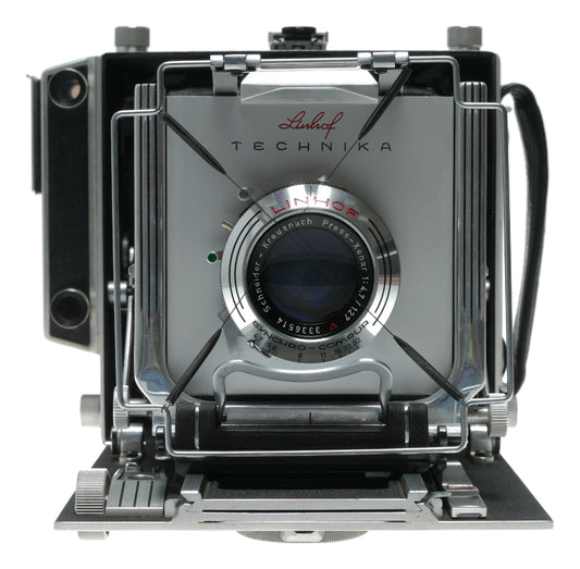 Linhof Technika III 4x5 large format film camera Schneider Press-Xenar