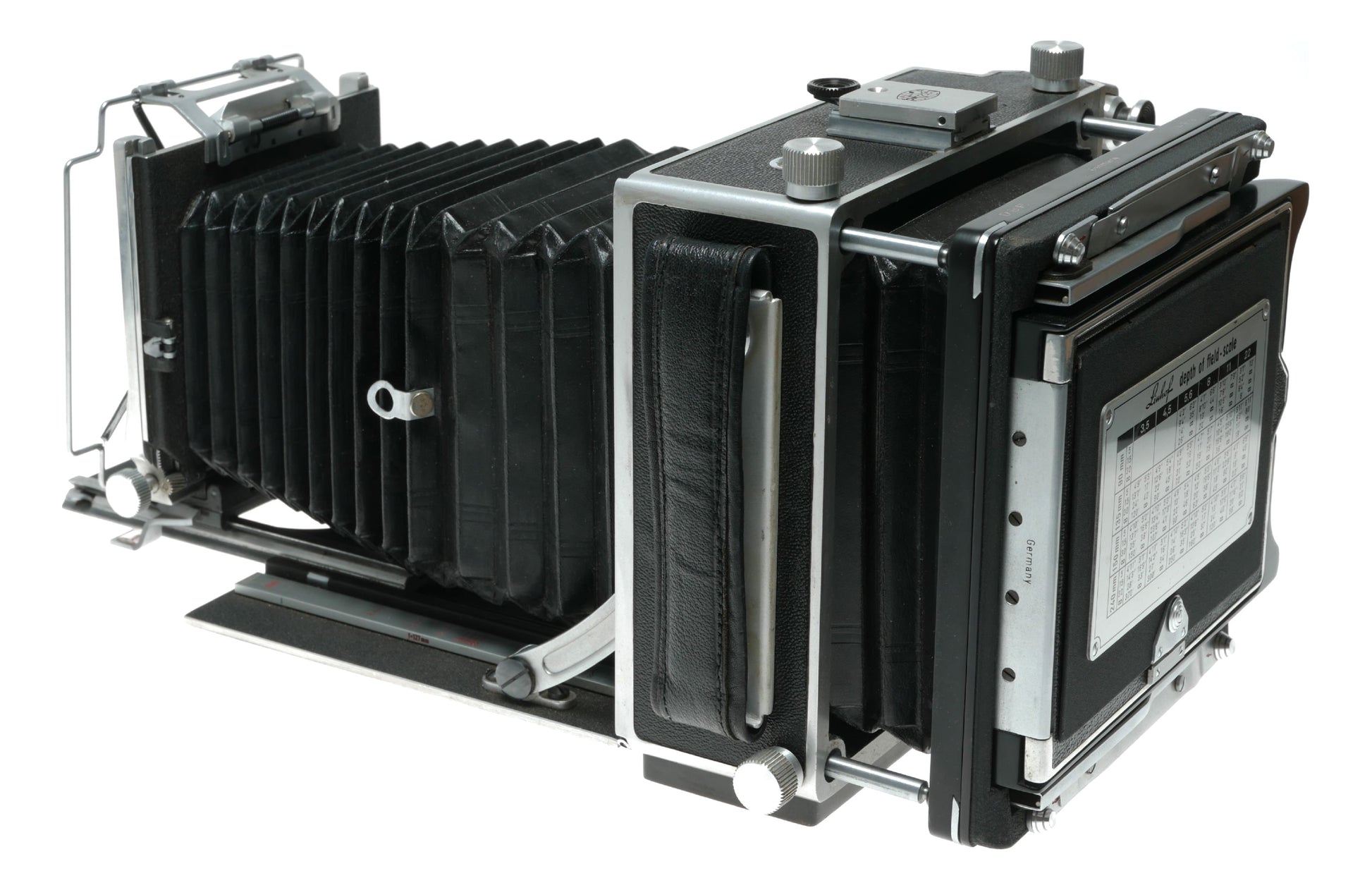 Linhof Technika III 4x5 large format film camera Schneider Press-Xenar