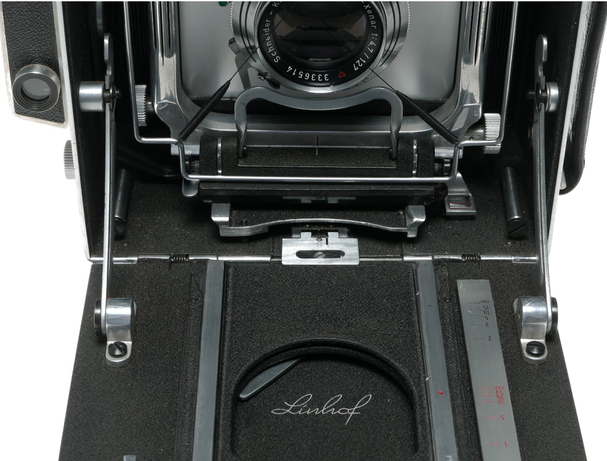 Linhof Technika III 4x5 large format film camera Schneider Press-Xenar