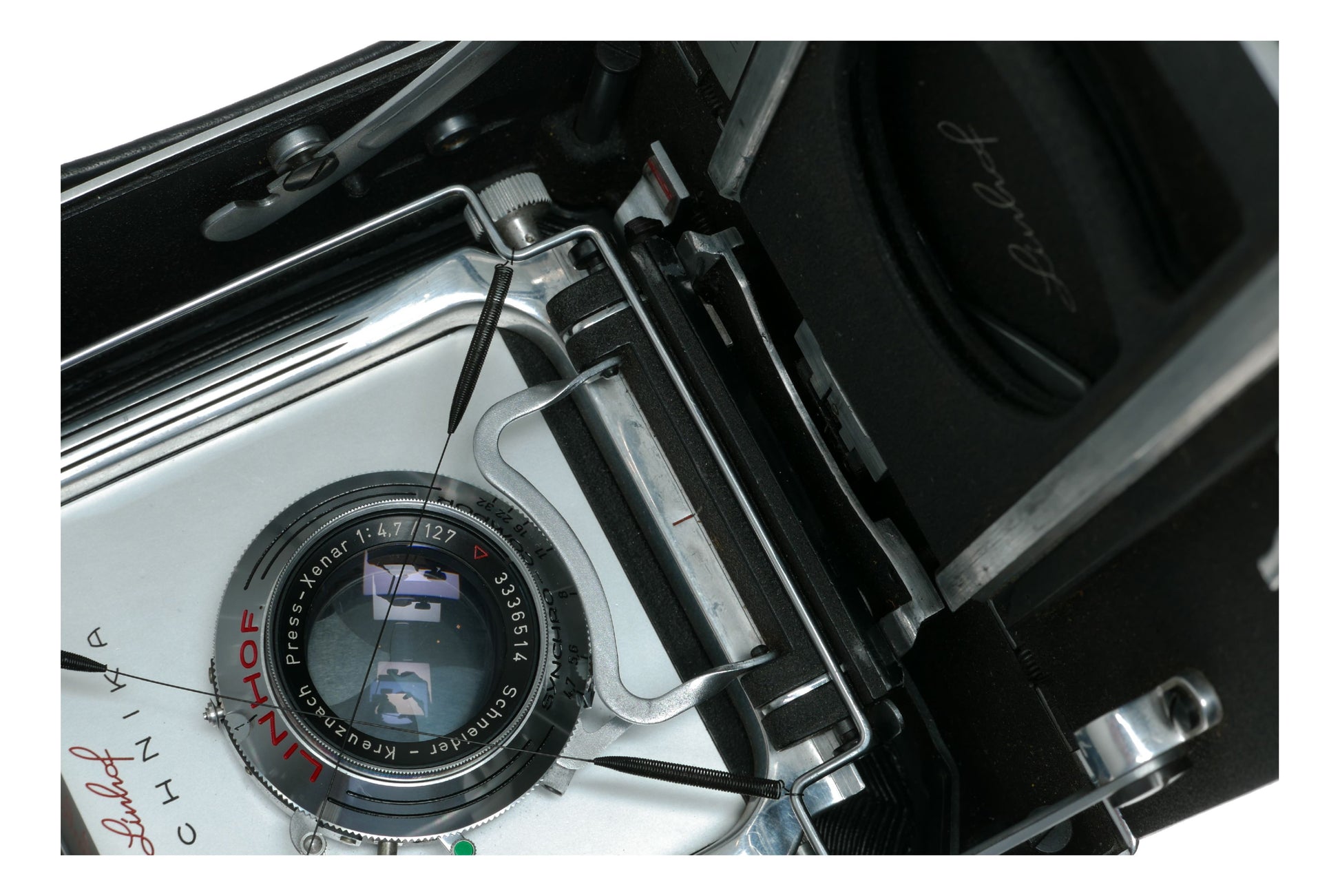 Linhof Technika III 4x5 large format film camera Schneider Press-Xenar