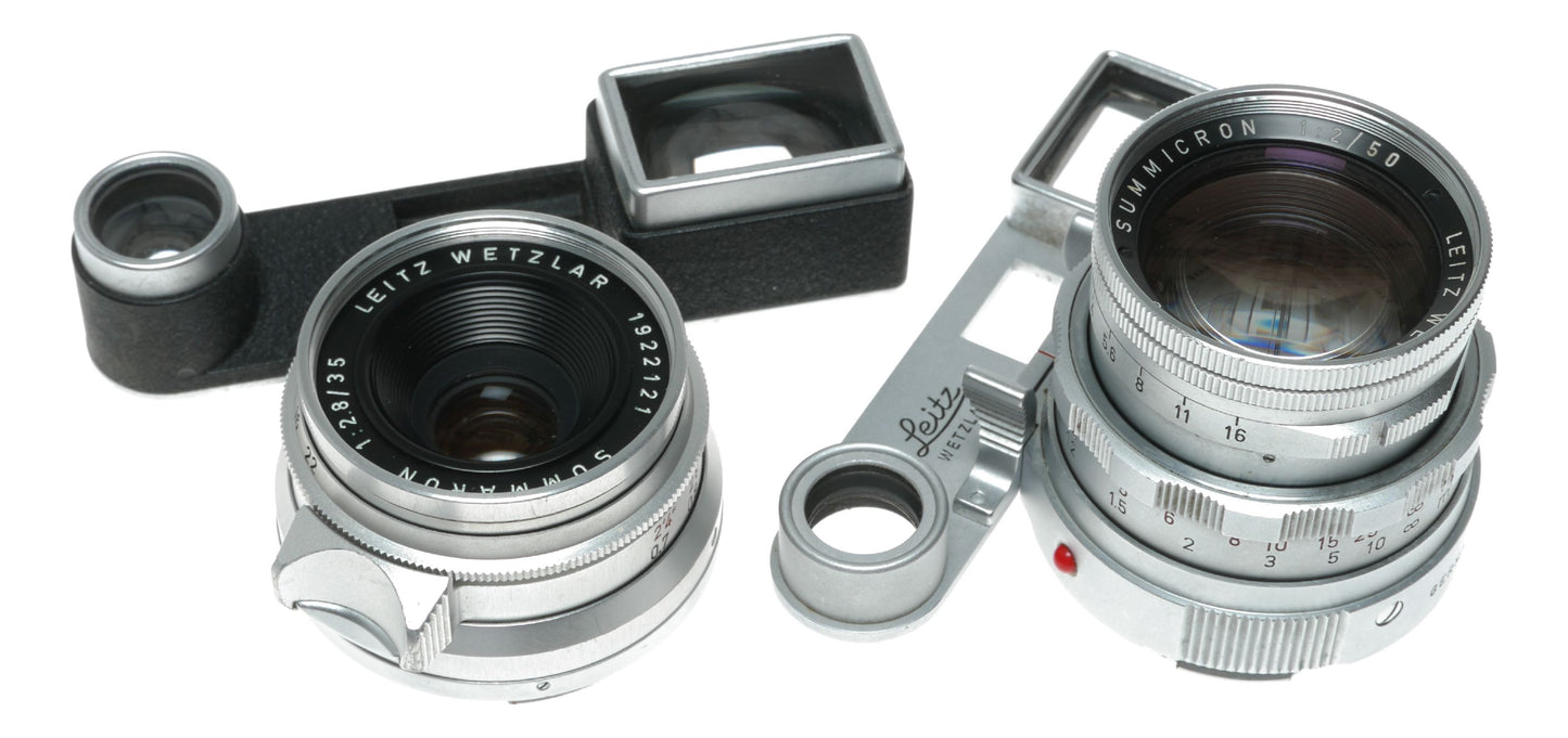 Leica M3 35mm film RF Summicron 2/50 Summaron 2.8/35 Elmarit access