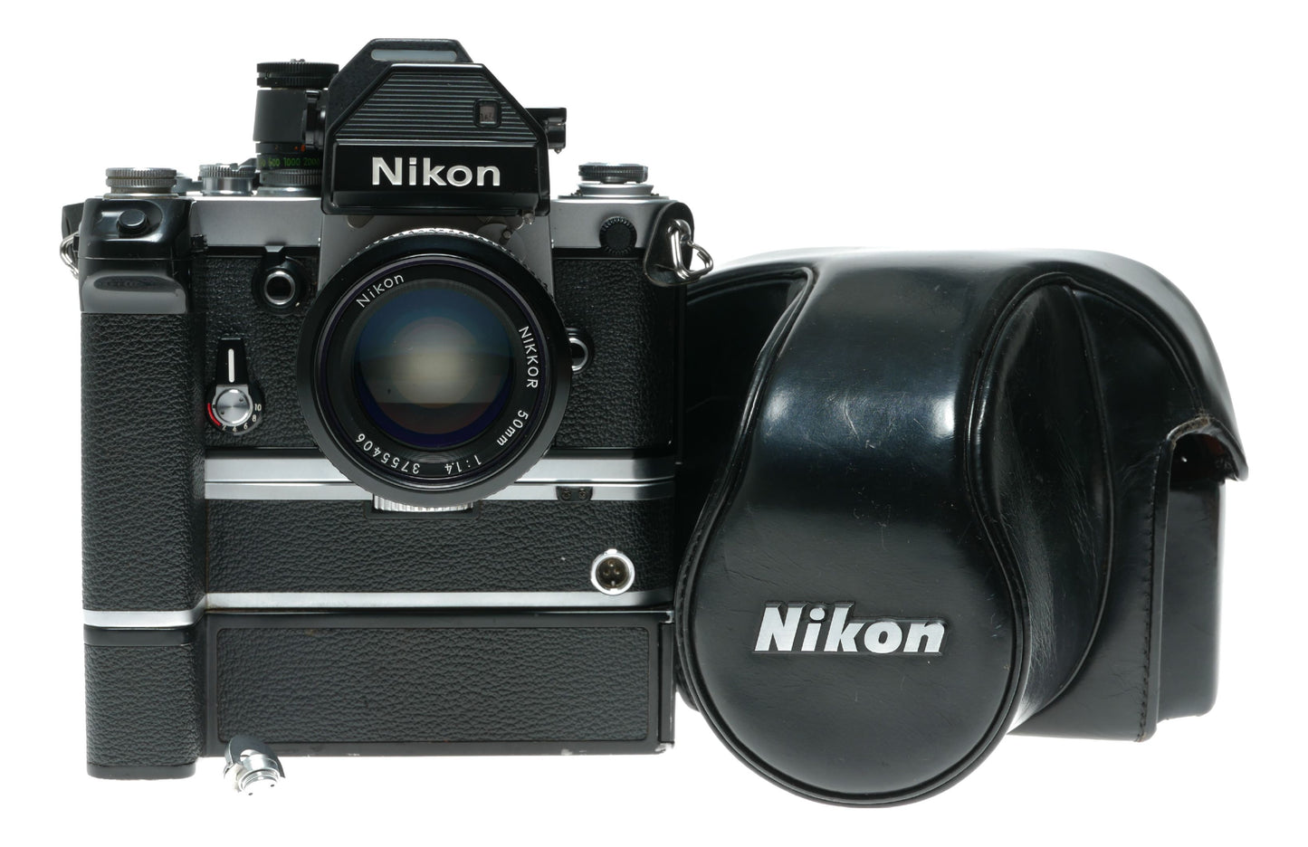 Nikon F2S Photomic SLR film camera Nikkor 1:1.4 50mm MD-2 MB-1 motor
