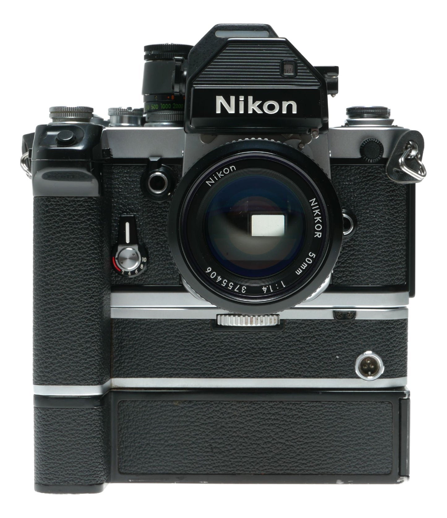Nikon F2S Photomic SLR film camera Nikkor 1:1.4 50mm MD-2 MB-1 motor