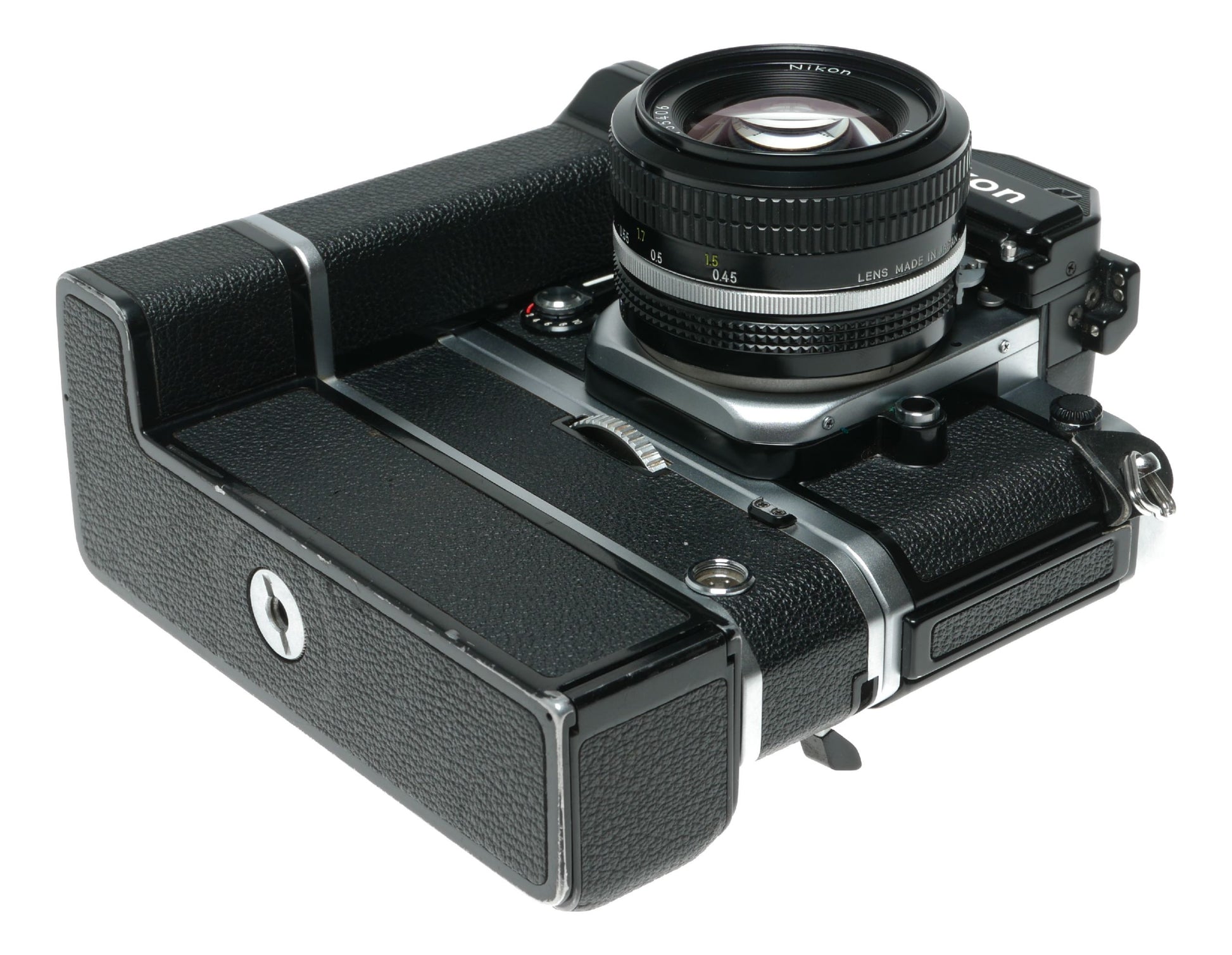 Nikon F2S Photomic SLR film camera Nikkor 1:1.4 50mm MD-2 MB-1 motor