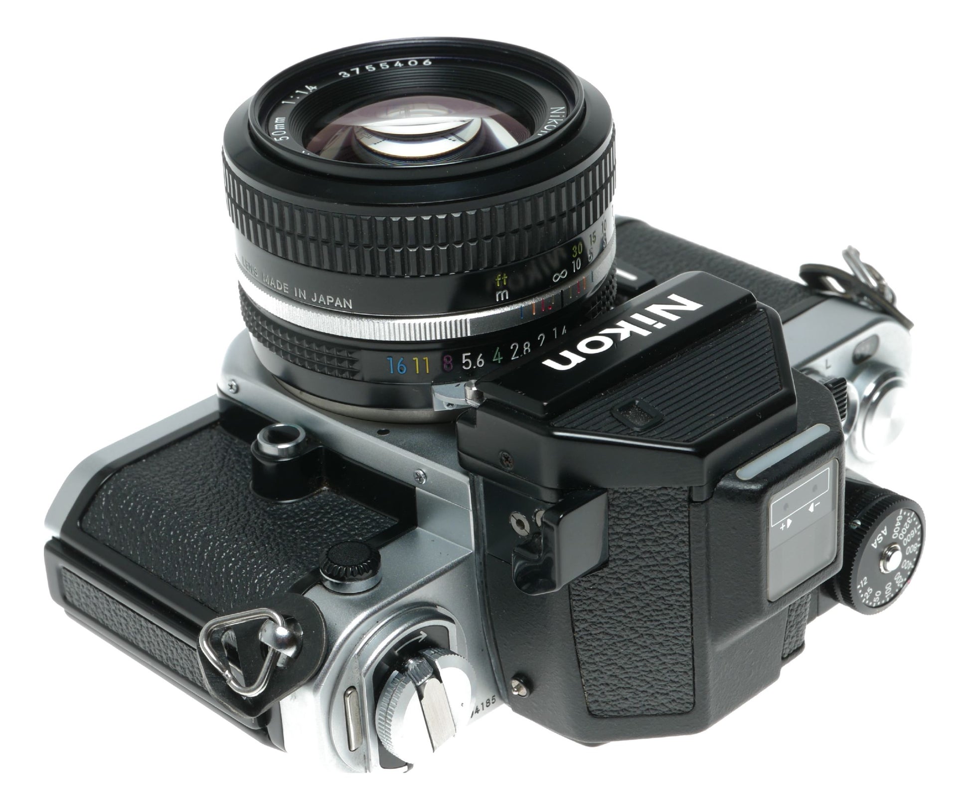Nikon F2S Photomic SLR film camera Nikkor 1:1.4 50mm MD-2 MB-1 motor