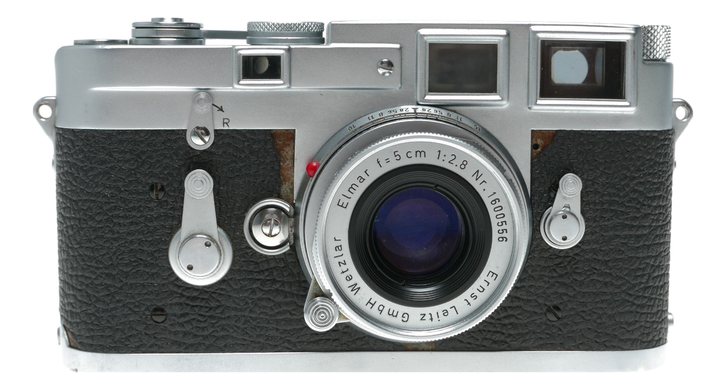 Leica M3 35mm film RF Summaron 3.5/3.5 Elmar 2.8/5cm 1.4/9cm Hektor