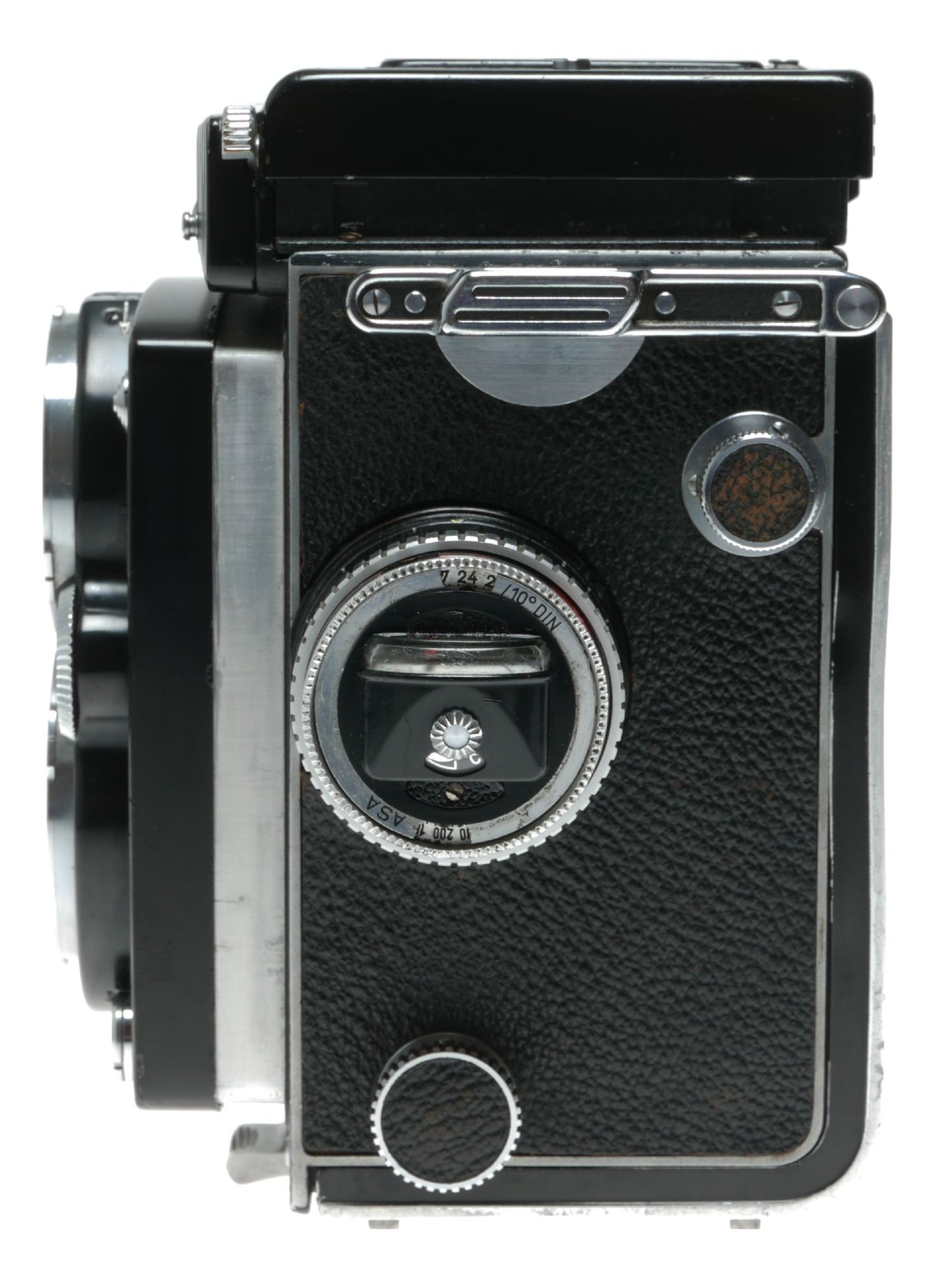 Rolleiflex 6x6 TLR camera Planar 1:3.5 f=75mm working meter