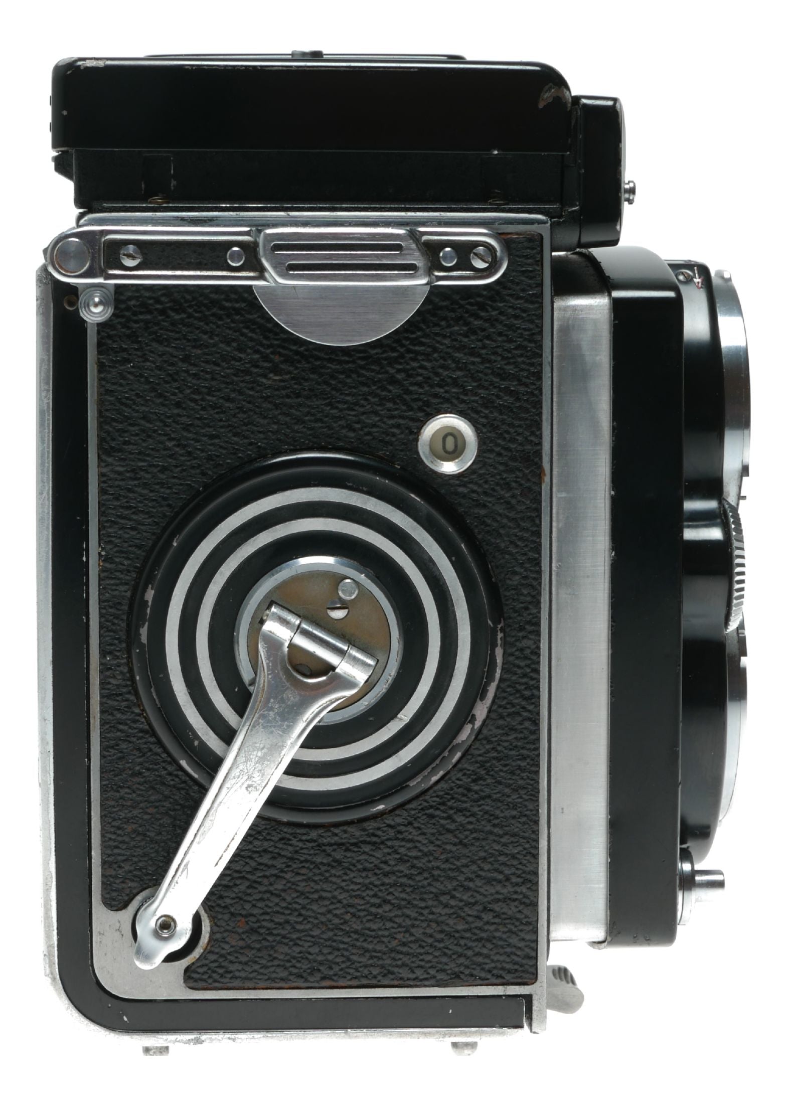Rolleiflex 6x6 TLR camera Planar 1:3.5 f=75mm working meter