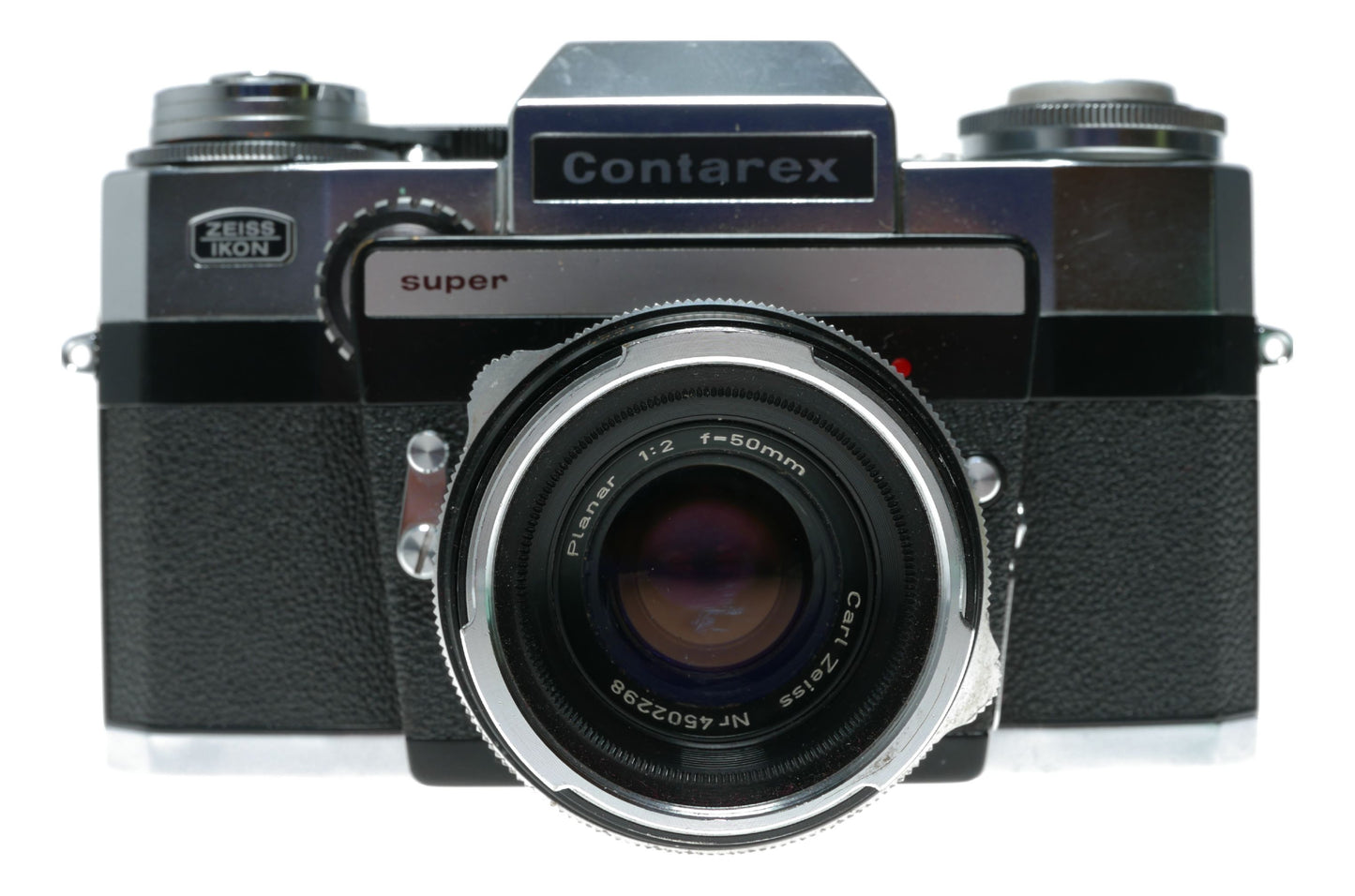 Zeiss Ikon Contarex Super 35mm film SLR camera Planar 1:2/50 needs repair