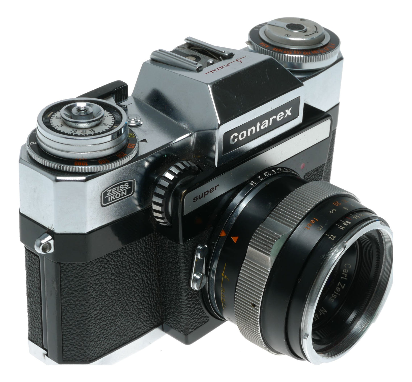 Zeiss Ikon Contarex Super 35mm film SLR camera Planar 1:2/50 needs repair