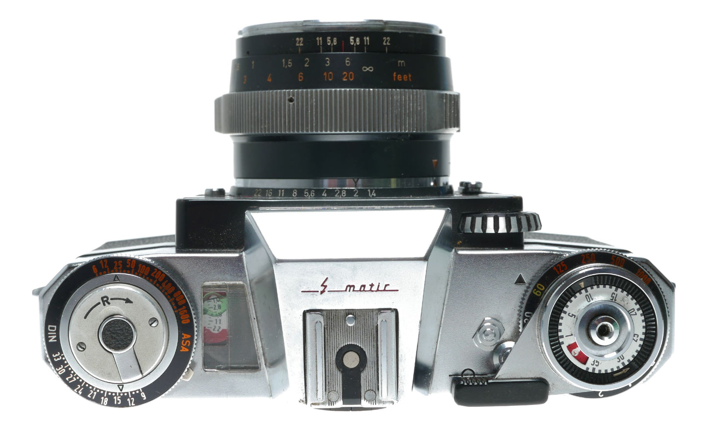 Zeiss Ikon Contarex Super 35mm film SLR camera Planar 1:2/50 needs repair