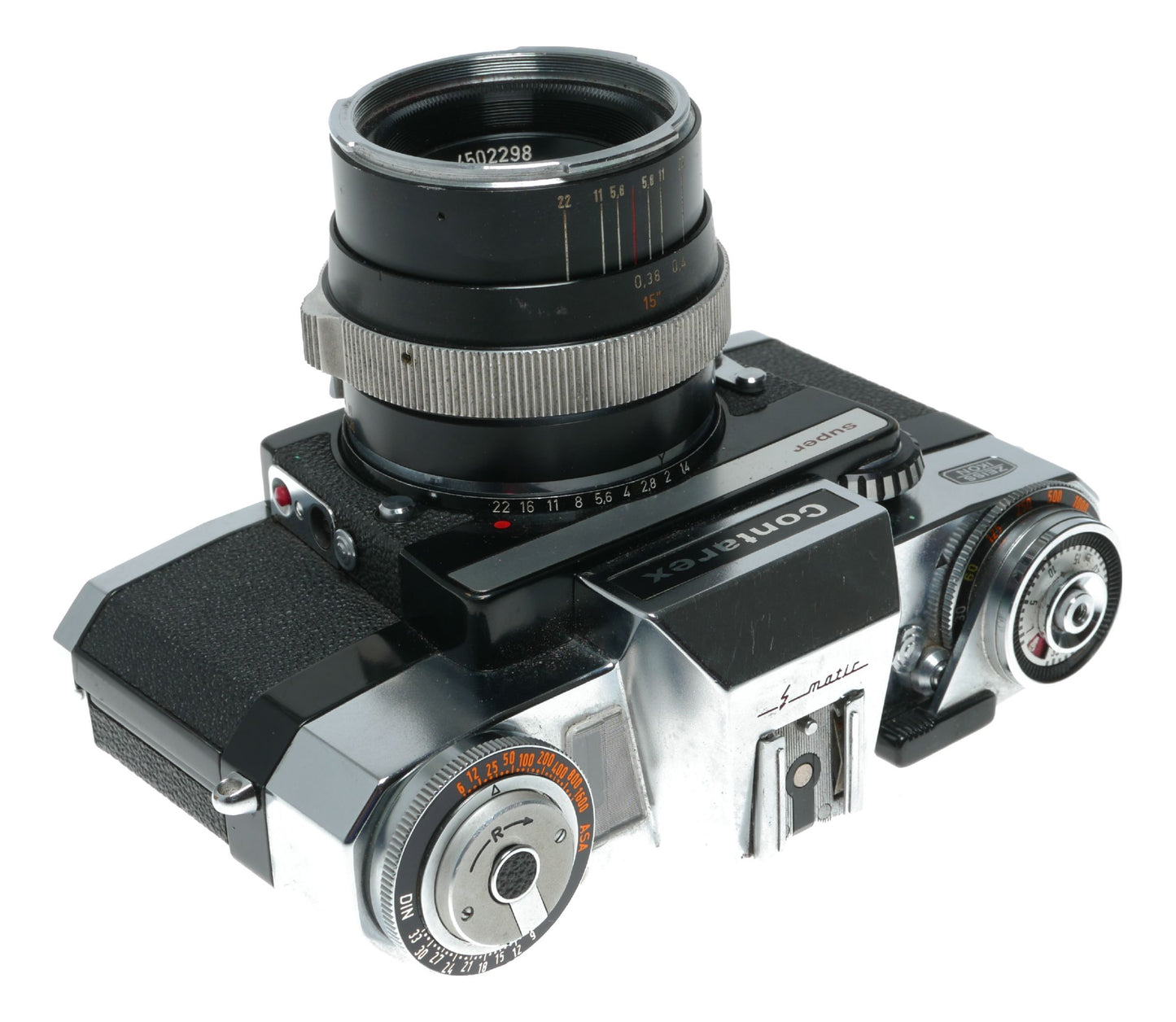 Zeiss Ikon Contarex Super 35mm film SLR camera Planar 1:2/50 needs repair