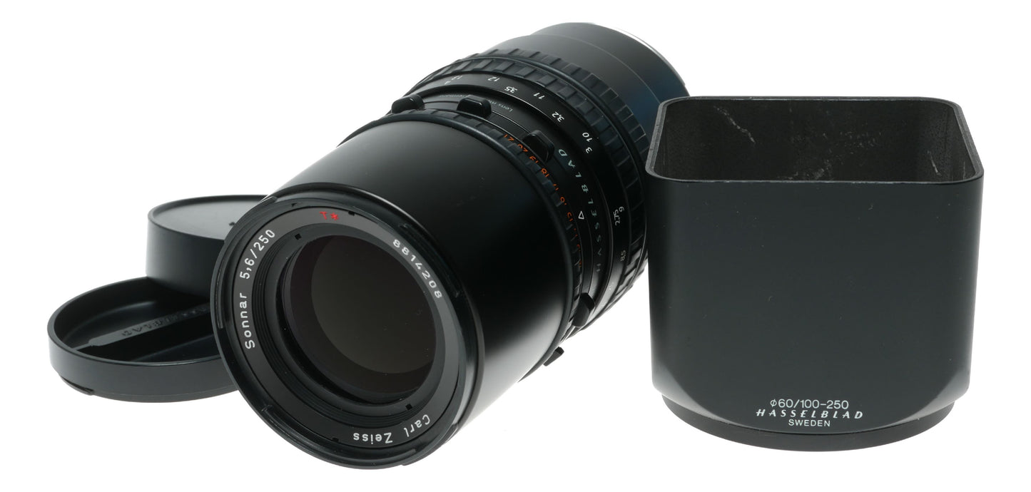 Hasselblad Cfi Zeiss Sonnar 5.6/250 T camera lens shade hood 60/100-250