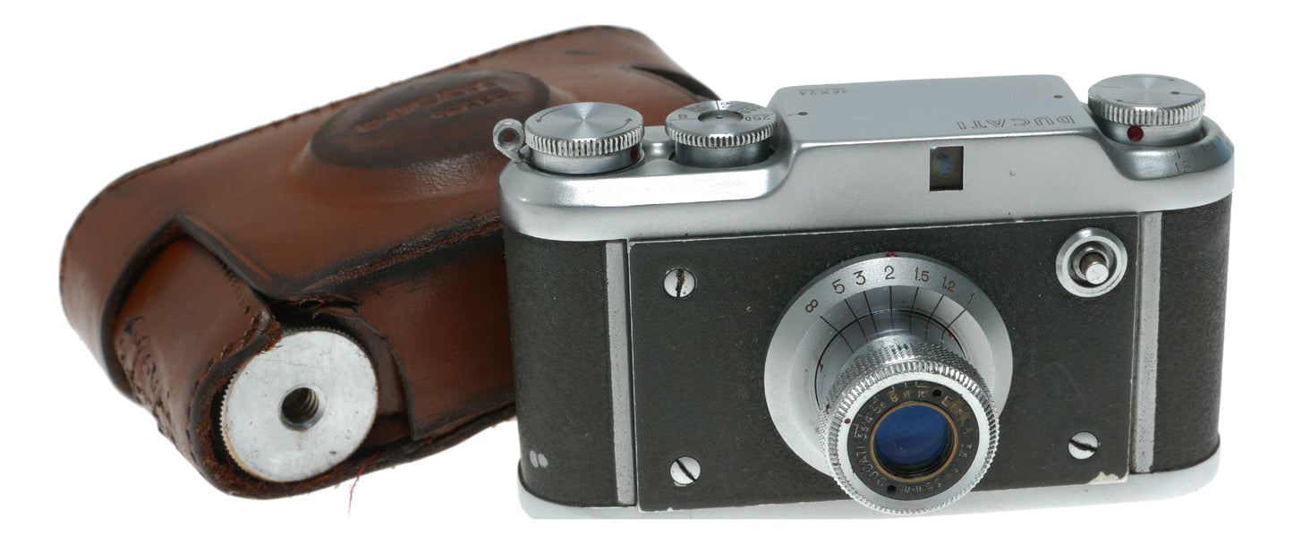 Ducati Simplex OR6404.1 18x24 format half-frame film camera Etar 1:3.5