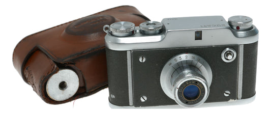 Ducati Simplex OR6404.1 18x24 format half-frame film camera Etar 1:3.5
