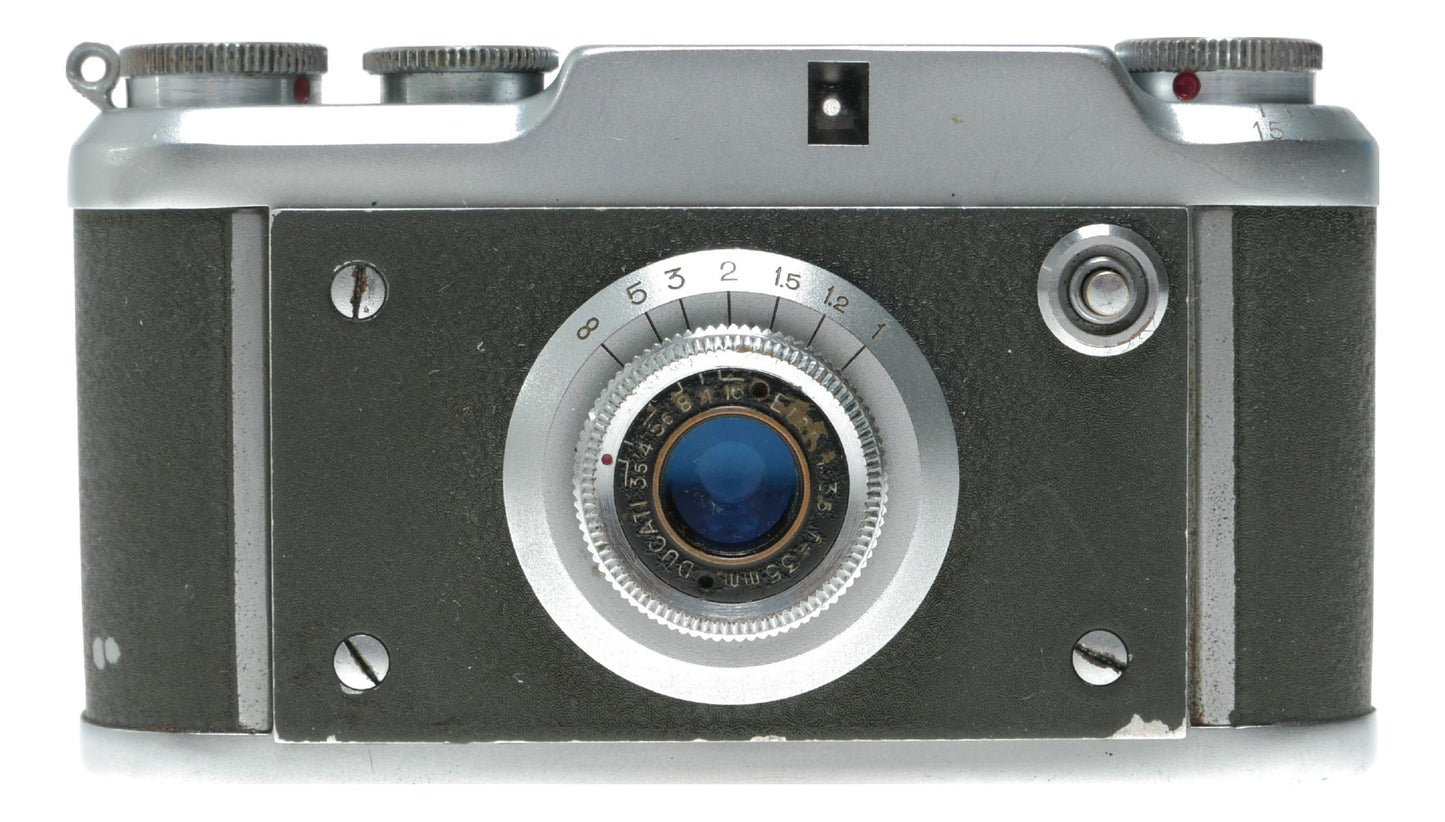 Ducati Simplex OR6404.1 18x24 format half-frame film camera Etar 1:3.5