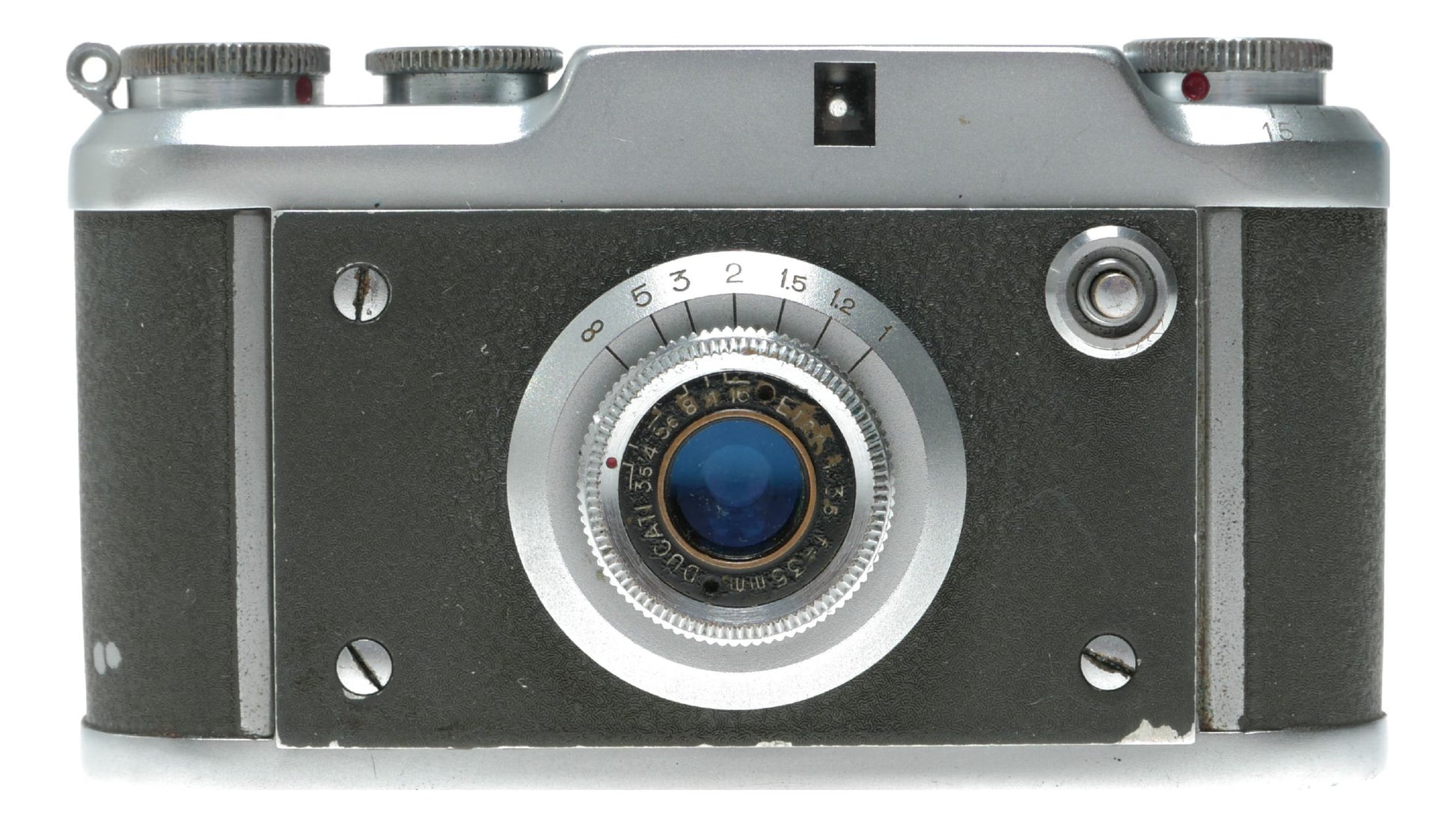 Ducati Simplex OR6404.1 18x24 format half-frame film camera Etar 1:3.5