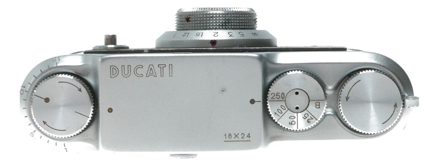 Ducati Simplex OR6404.1 18x24 format half-frame film camera Etar 1:3.5