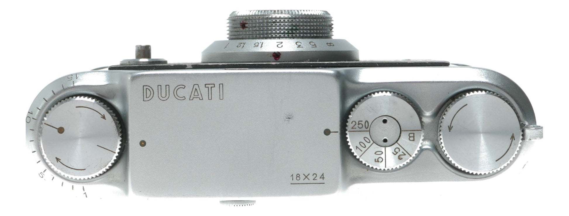 Ducati Simplex OR6404.1 18x24 format half-frame film camera Etar 1:3.5