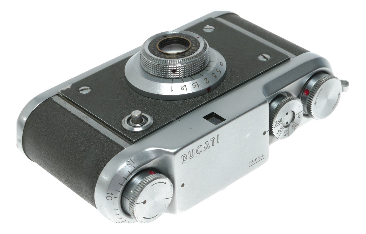Ducati Simplex OR6404.1 18x24 format half-frame film camera Etar 1:3.5