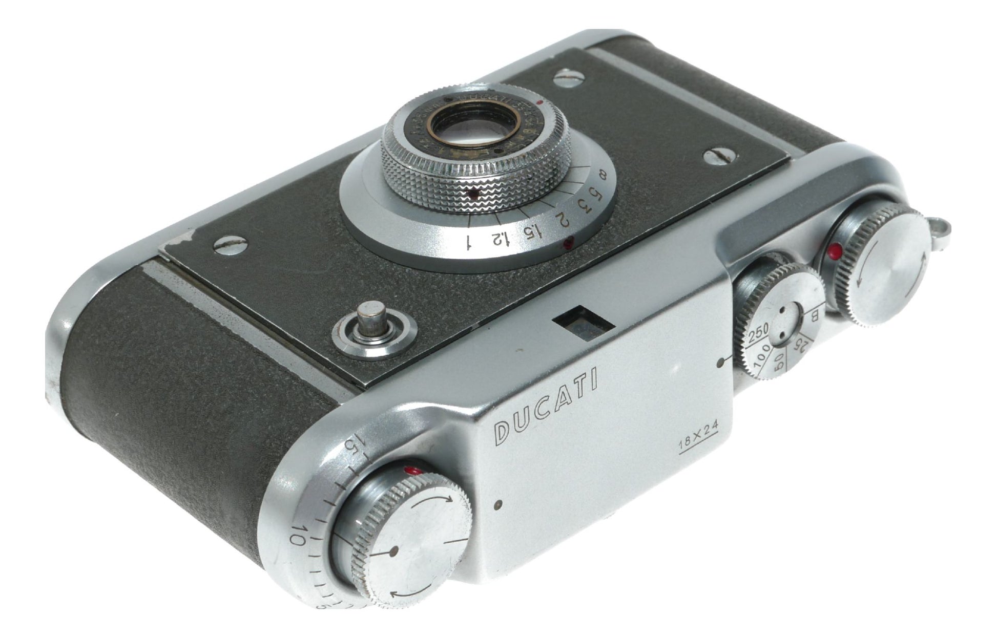 Ducati Simplex OR6404.1 18x24 format half-frame film camera Etar 1:3.5