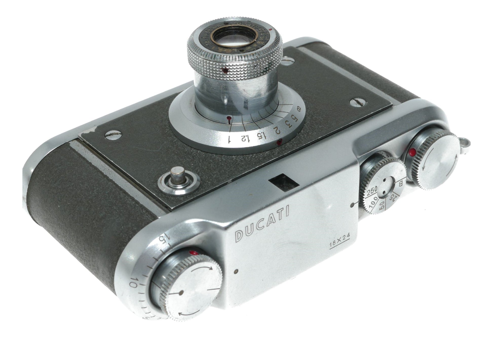 Ducati Simplex OR6404.1 18x24 format half-frame film camera Etar 1:3.5