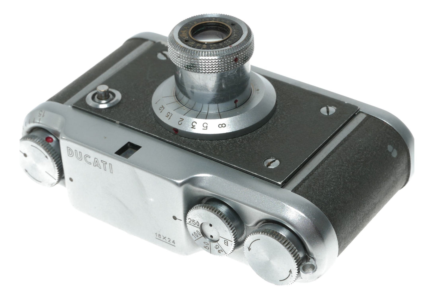 Ducati Simplex OR6404.1 18x24 format half-frame film camera Etar 1:3.5