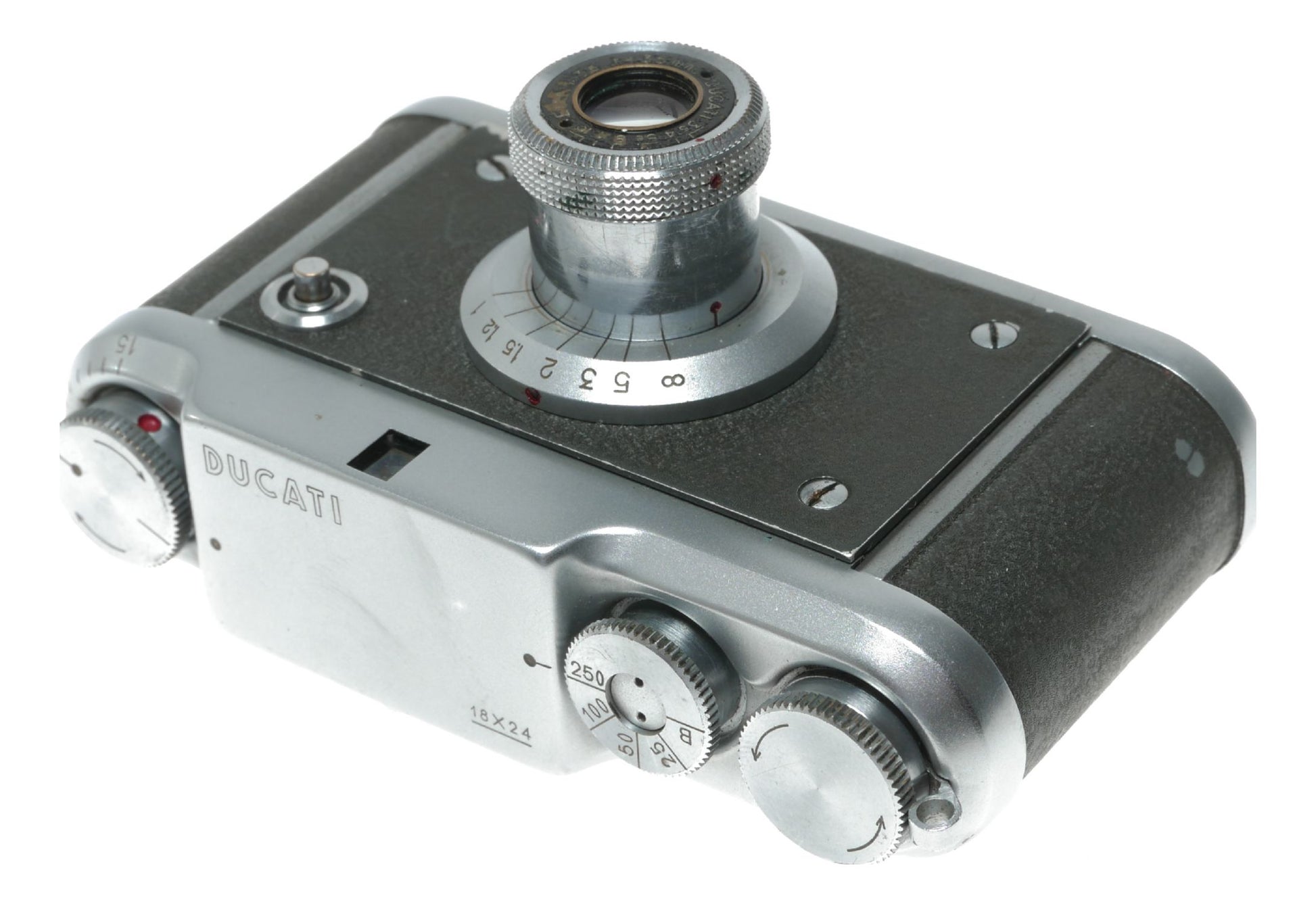 Ducati Simplex OR6404.1 18x24 format half-frame film camera Etar 1:3.5