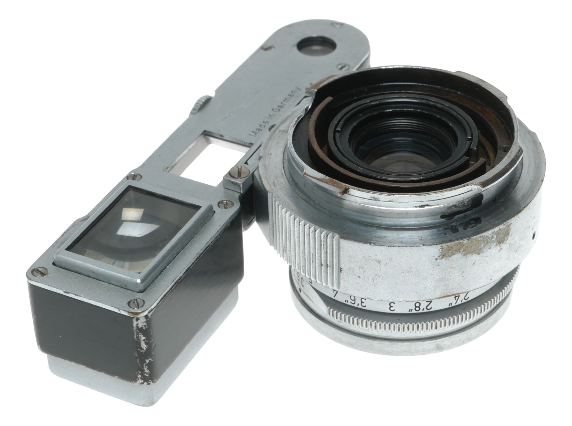 Leitz Wetzlar Summaron f=3.5cm 1:3.5 Leica M RF camera lens goggles shade hood