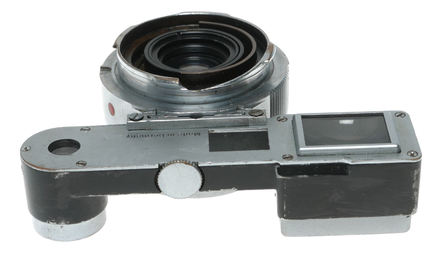 Leitz Wetzlar Summaron f=3.5cm 1:3.5 Leica M RF camera lens goggles shade hood