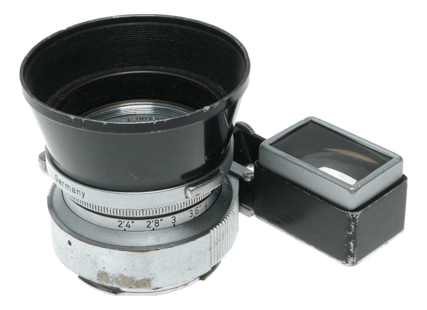 Leitz Wetzlar Summaron f=3.5cm 1:3.5 Leica M RF camera lens goggles shade hood