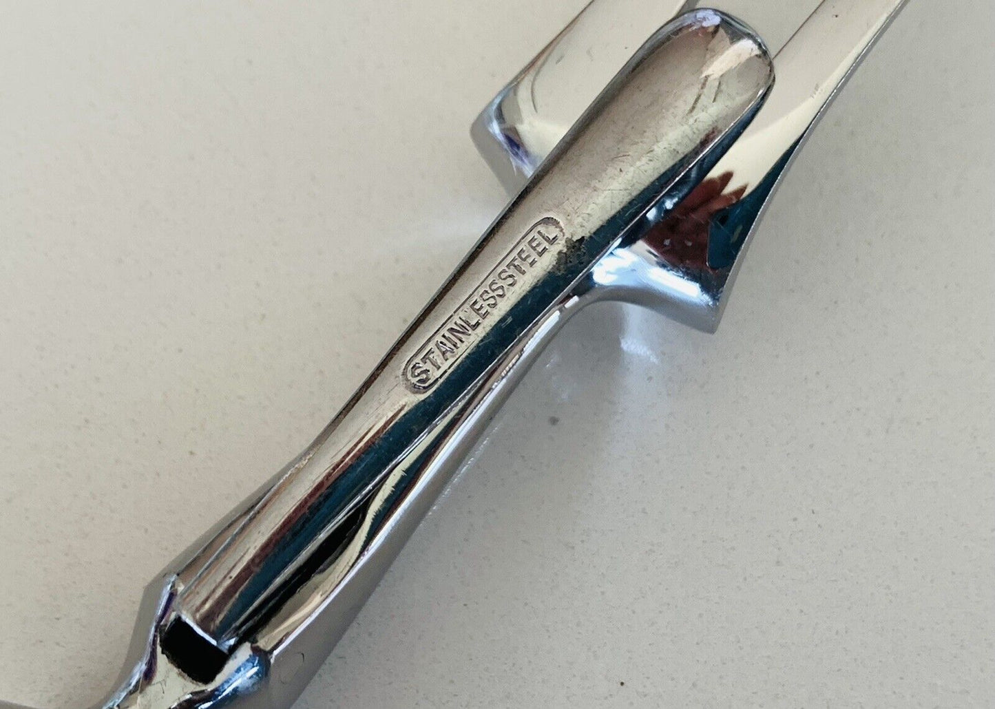 Epns Vintage Andora Silver Plated Serving Fork Stainless