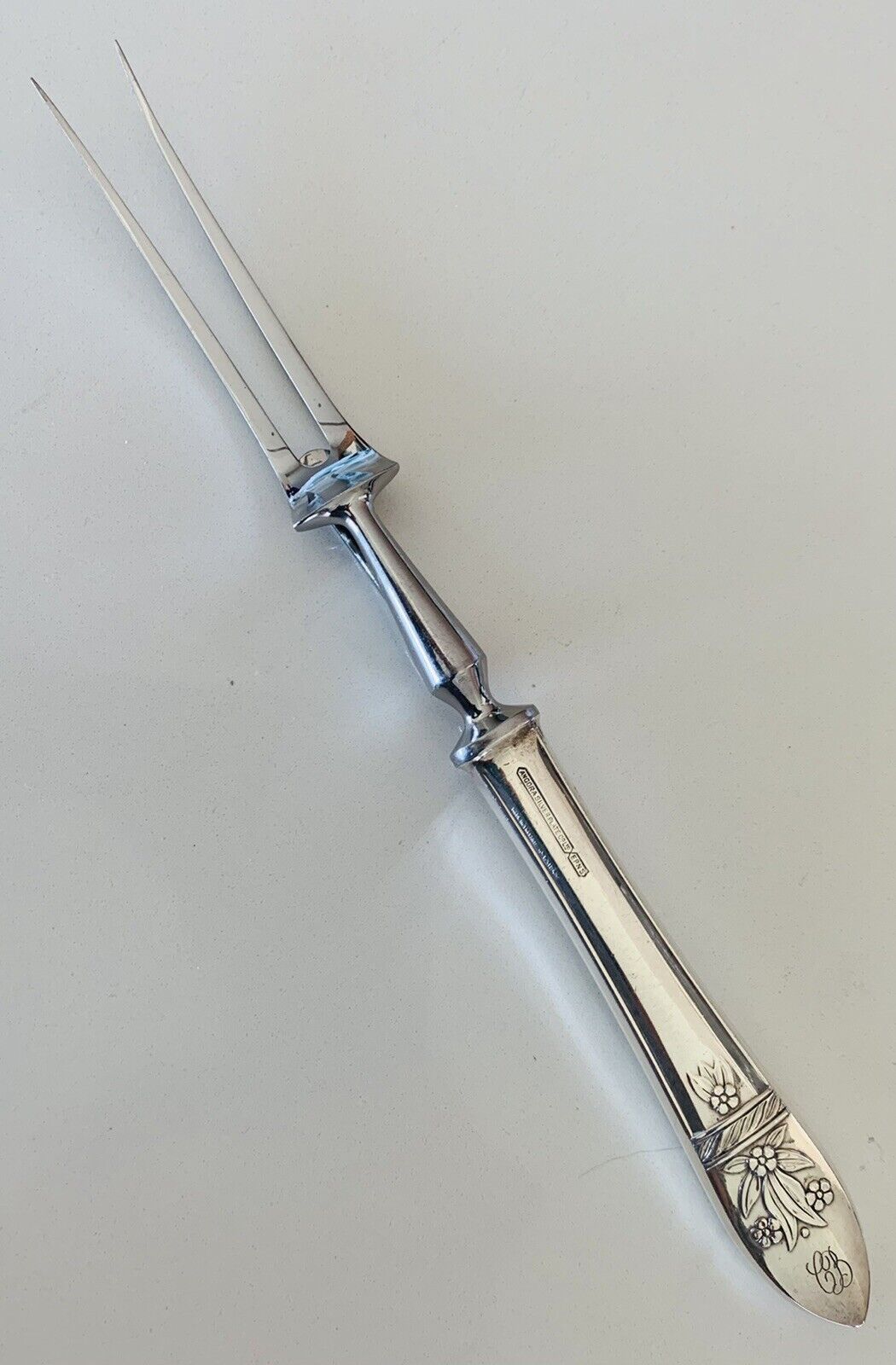 Epns Vintage Andora Silver Plated Serving Fork Stainless - View 2