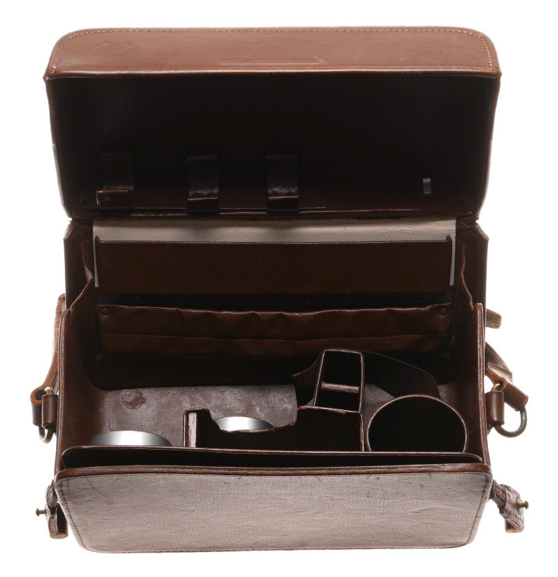 Leica Ernst Leitz Original Leather Carry Protective Case forks-15 Film Camera - View 5